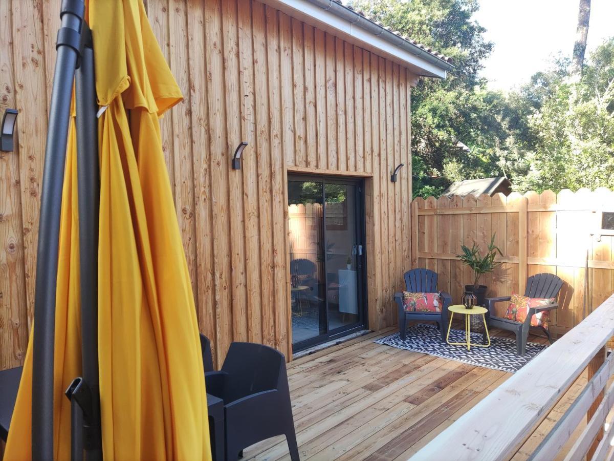 Lodge 2 Etoiles La Tete Dans Les Pins Les Pieds Dans L Eau Lacanau Eksteriør bilde